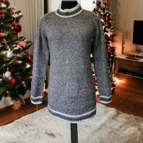 EMMER & OAT ( S ) Wool Cotton Knit Sweater - Picture 1 of 8